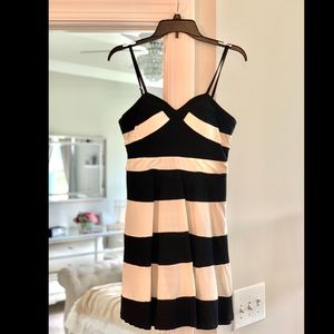 Francescas Black and White stripe summer dress